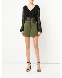 Женские оливковые шорты от Alice McCall