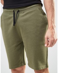 Мужские оливковые шорты от Asos
