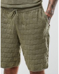 Мужские оливковые шорты от Asos