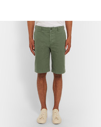 Мужские оливковые шорты от Officine Generale