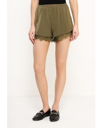 Женские оливковые шорты от By Swan