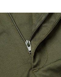 Мужские оливковые шорты от Oliver Spencer