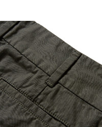 Мужские оливковые шорты от Tomas Maier