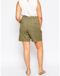 Женские оливковые шорты от Asos