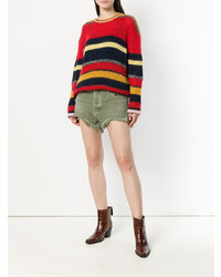 Женские оливковые шорты от One Teaspoon