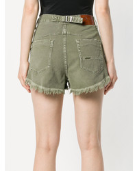 Женские оливковые шорты от One Teaspoon