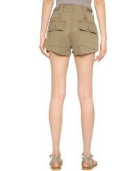 Женские оливковые шорты от Free People