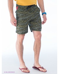 Мужские оливковые шорты от Hurley