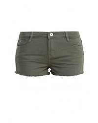 Женские оливковые шорты от Jennyfer