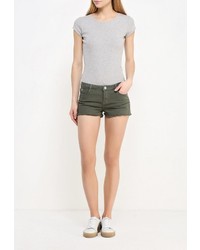 Женские оливковые шорты от Jennyfer