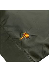 Мужские оливковые шорты от Tomas Maier