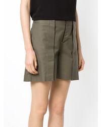 Женские оливковые шорты от Alcaçuz