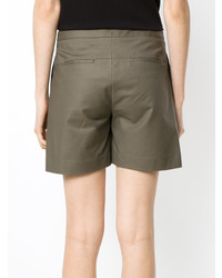 Женские оливковые шорты от Alcaçuz