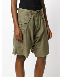 Женские оливковые шорты от R 13