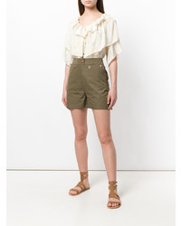 Женские оливковые шорты от See by Chloe