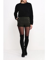 Женские оливковые шорты от Topshop