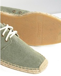 Мужские оливковые эспадрильи от Soludos