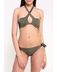 Оливковый бикини-топ от River Island