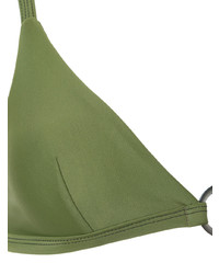 Оливковый бикини-топ от Matteau