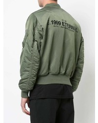 Мужской оливковый бомбер от Alyx