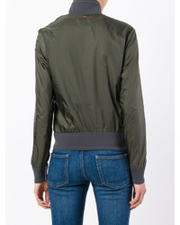 Женский оливковый бомбер от Parajumpers