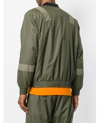 Мужской оливковый бомбер от U.P.W.W.
