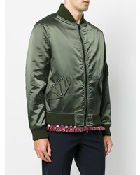 Мужской оливковый бомбер от As65