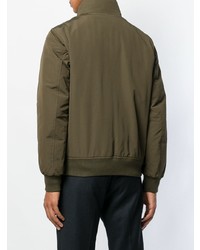Мужской оливковый бомбер от Aspesi