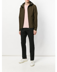 Мужской оливковый бомбер от Herno