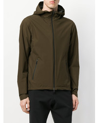 Мужской оливковый бомбер от Herno