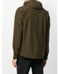 Мужской оливковый бомбер от Herno