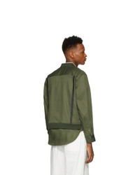 Мужской оливковый бомбер от 3.1 Phillip Lim