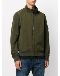 Мужской оливковый бомбер от Closed