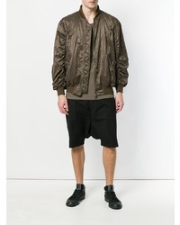 Мужской оливковый бомбер от Damir Doma