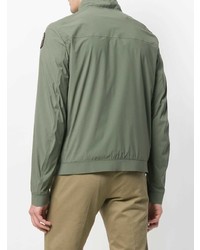 Мужской оливковый бомбер от Parajumpers