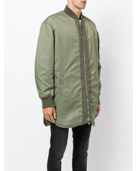 Мужской оливковый бомбер от Diesel Black Gold