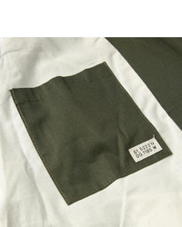 Мужской оливковый бомбер от Oliver Spencer