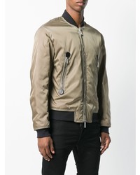 Мужской оливковый бомбер от DSQUARED2