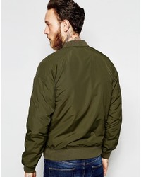 Мужской оливковый бомбер от Penfield