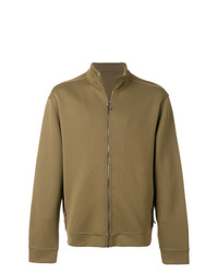 Мужской оливковый бомбер от Qasimi