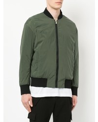 Мужской оливковый бомбер от CK Calvin Klein