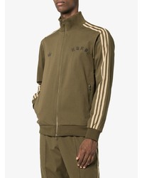 Мужской оливковый бомбер от adidas