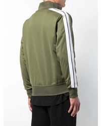 Мужской оливковый бомбер от Palm Angels