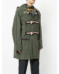 Мужской оливковый дафлкот от Kolor