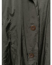 Женский оливковый дождевик от Issey Miyake Vintage