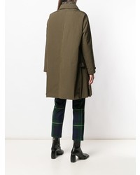 Женский оливковый дождевик от Aspesi