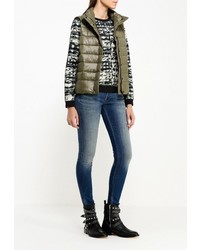 Женский оливковый жилет от Replay