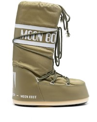 Мужской оливковый зимние ботинки от Moon Boot