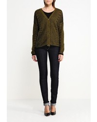 Женский оливковый кардиган от Gas