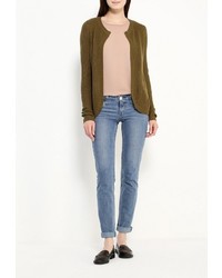 Женский оливковый кардиган от Jacqueline De Yong